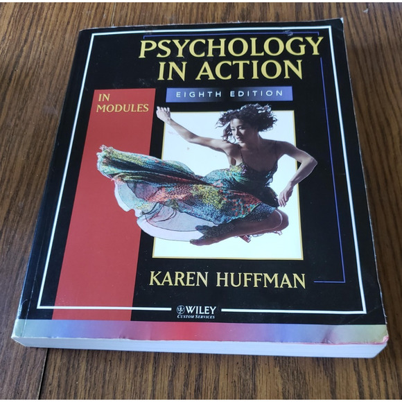 Psychology in Action 8th Edition Soft Cover Karen Huffman - Picture 1 of 6